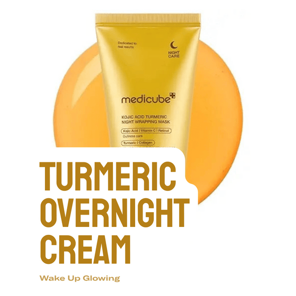 Lumi & Co × Medicube | Turmeric Overnight Wrapping Cream — Anti-Wrinkle Collagen Night Treatment - Lumi & Co