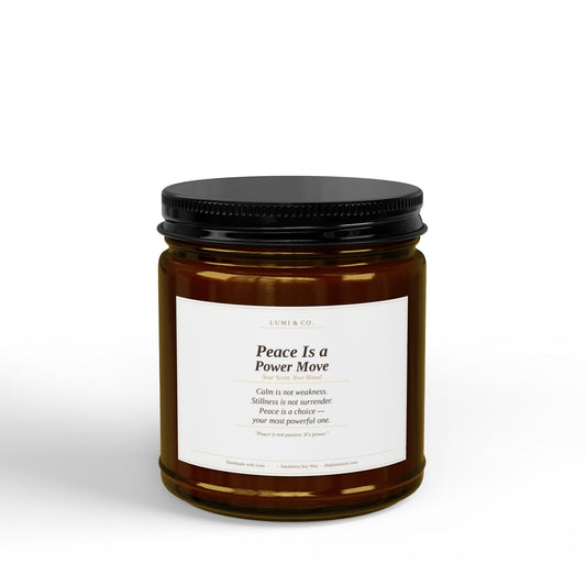 Lumi & Co. | "Peace Is a Power Move" — Ritual Candle