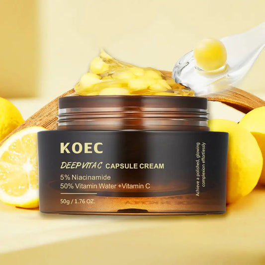 VitaGlow Vitamin C Capsule Gel Cream — Brightening & Hydrating