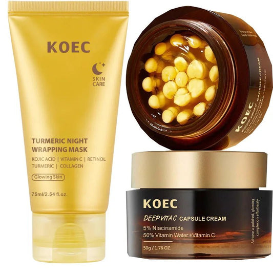 Lumi & Co × KOEC | Turmeric Overnight Peel-Off Mask — PDRN Collagen Glow Mask - Lumi & Co