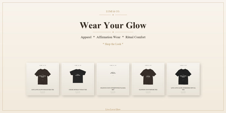 Wear Your Glow — Lumi & Co Apparel