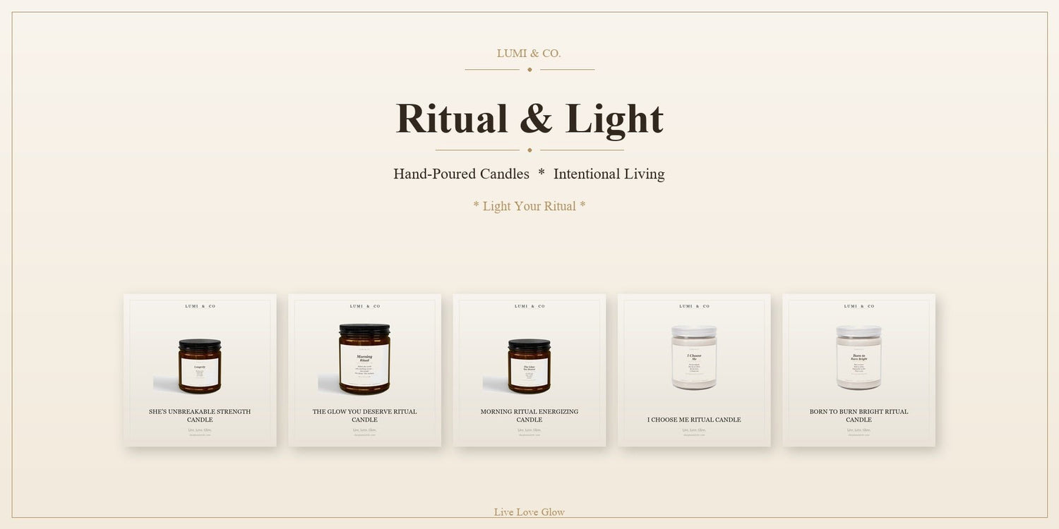 Lumi Candles — Ritual & Light - Lumi & Co