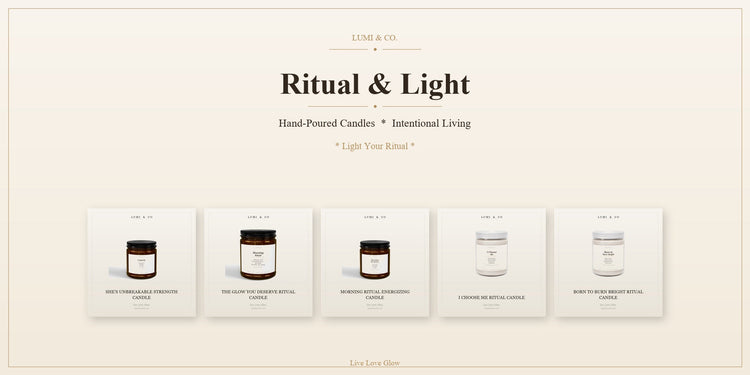 Lumi Candles — Ritual & Light