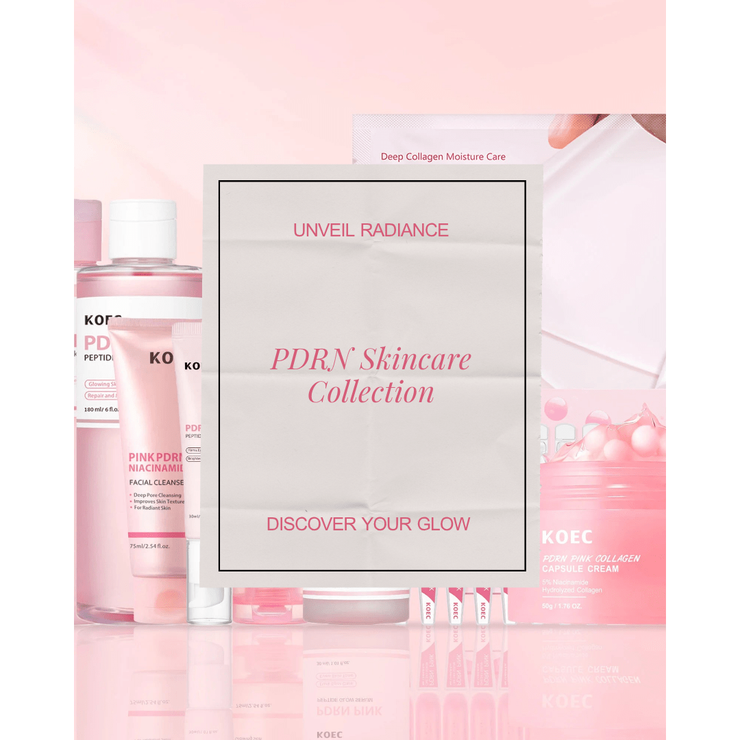Lumi & Co | Lumi & Co × KOEC | PDRN Korean Skincare Collection — Serum, Mask & Eye Cream - Professional Anti Aging Device at Home