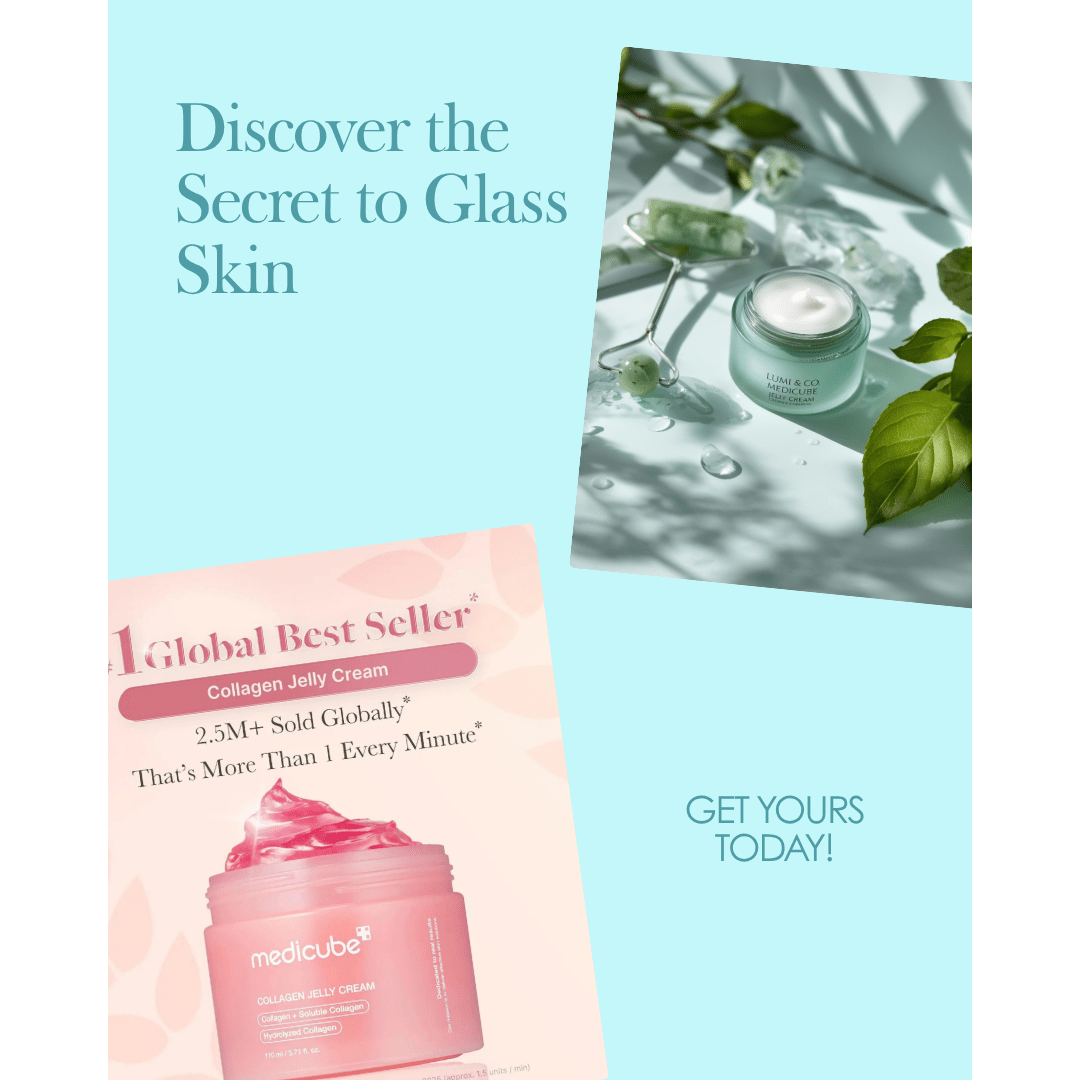 Lumi & Co | Lumi & Co × Medicube | Collagen Jelly Cream — Glass Skin Niacinamide Moisturiser - Professional Anti Aging Device at Home