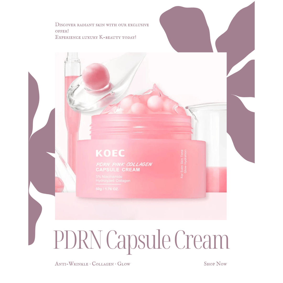 Lumi & Co × KOEC | PDRN Capsule Cream — Anti-Wrinkle Collagen Glow Cream - Lumi & Co