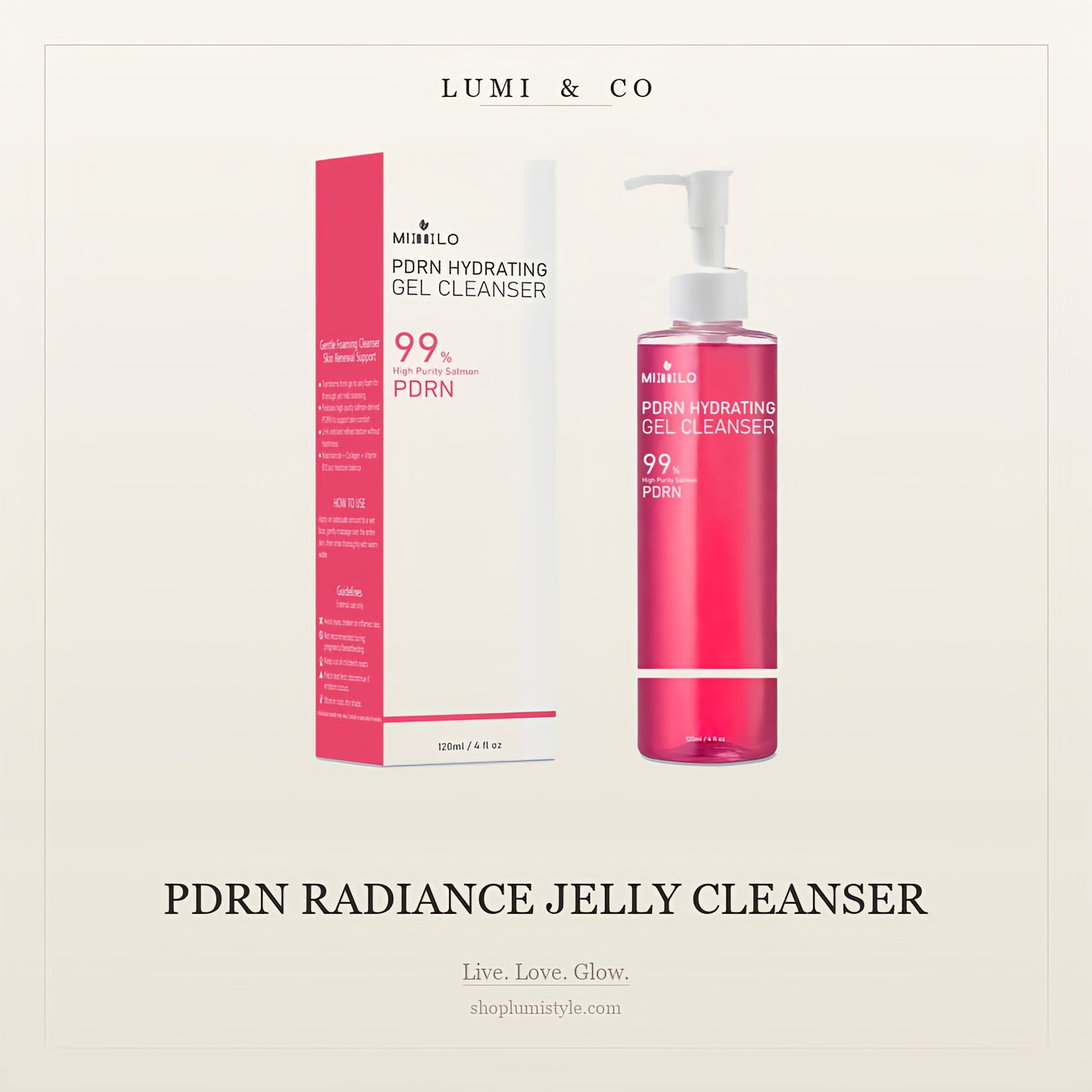 Lumi & Co. | PDRN Radiance Jelly Cleanser - Lumi & Co
