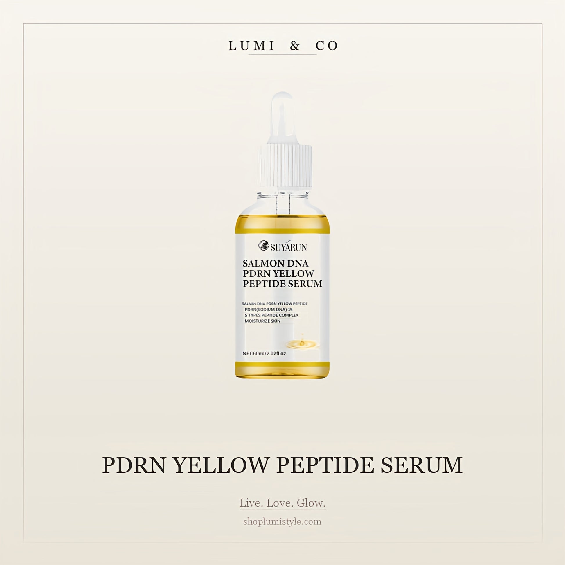 Lumi & Co. | PDRN Salmon DNA + Yellow Peptide Complex | Multi-Action Cellular Recovery Elixir - Lumi & Co
