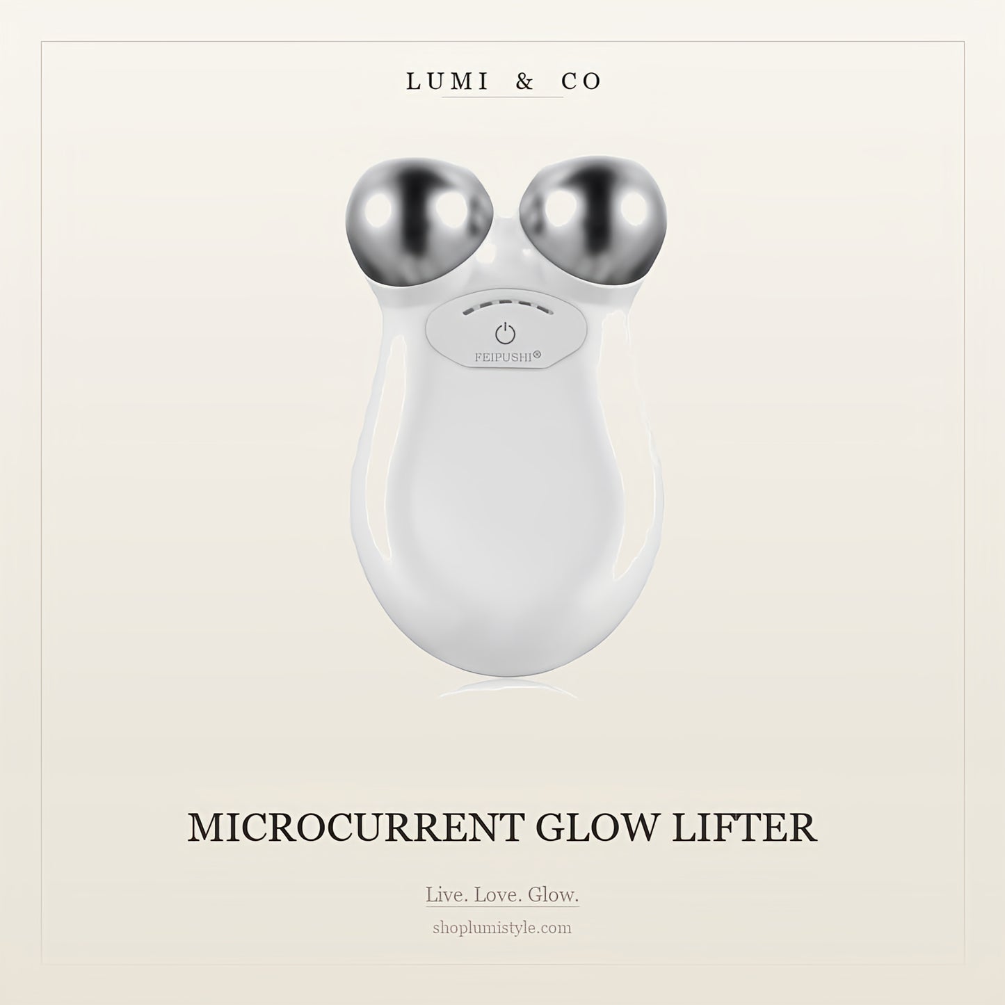 Lumi & Co | Lumi & Co. | Microcurrent Glow Lifter Pro — Clinical-Grade EMS Facial Firming Device - Professional Anti Aging Device at Home