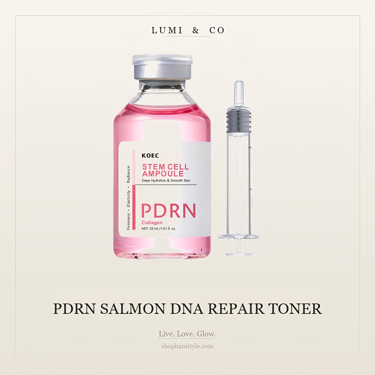 Lumi & Co | Lumi & Co | PDRN Salmon DNA Repair Toner — Hydrating Essence Mist 150ml - Professional Anti Aging Device at Home