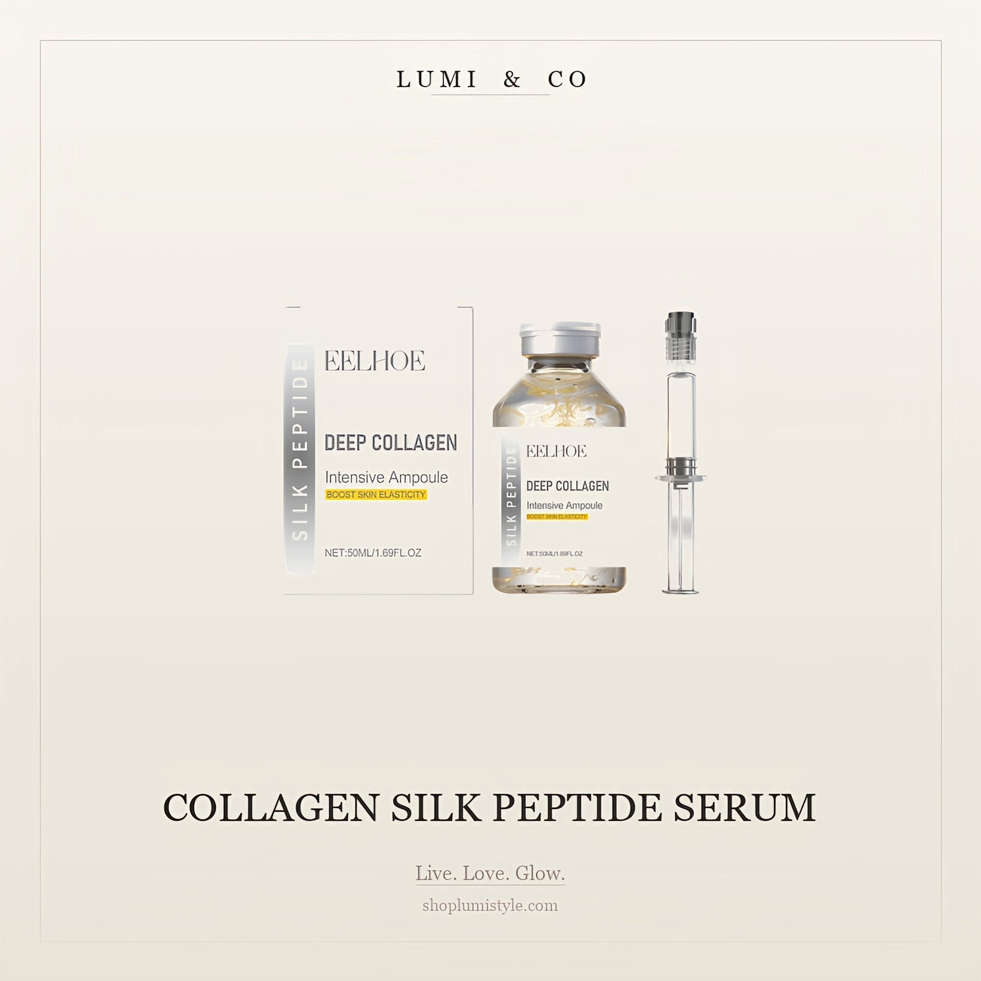 Lumi & Co. | Collagen Silk Peptide Serum | Intensive Lifting & Firming - Lumi & Co