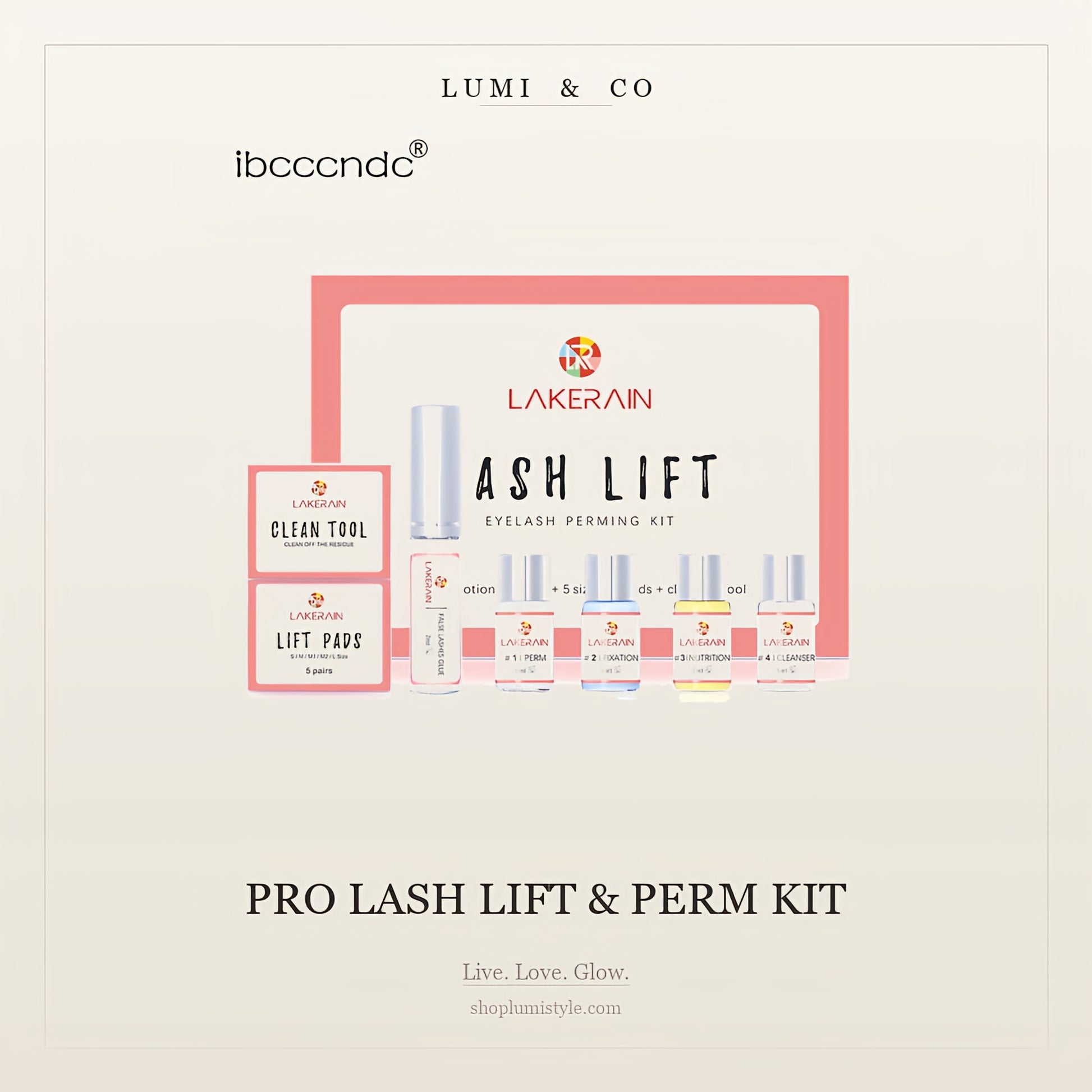 Lumi & Co. | Pro Lash Lift & Perm Kit | Salon-Grade Results at Home - Lumi & Co
