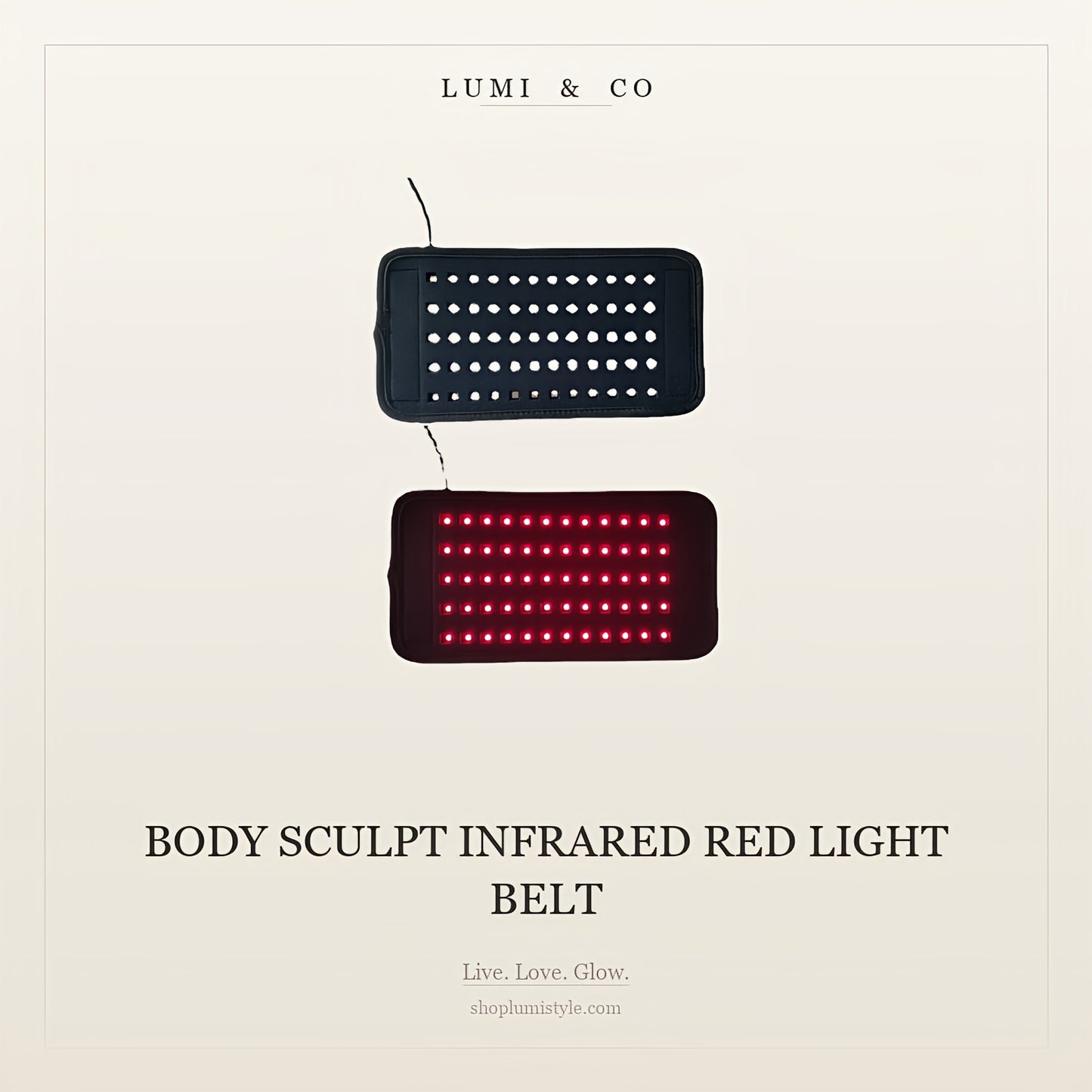 Lumi & Co | Lumi & Co. | Body Sculpt | Infrared Red Light Therapy Belt - Professional Anti Aging Device at Home