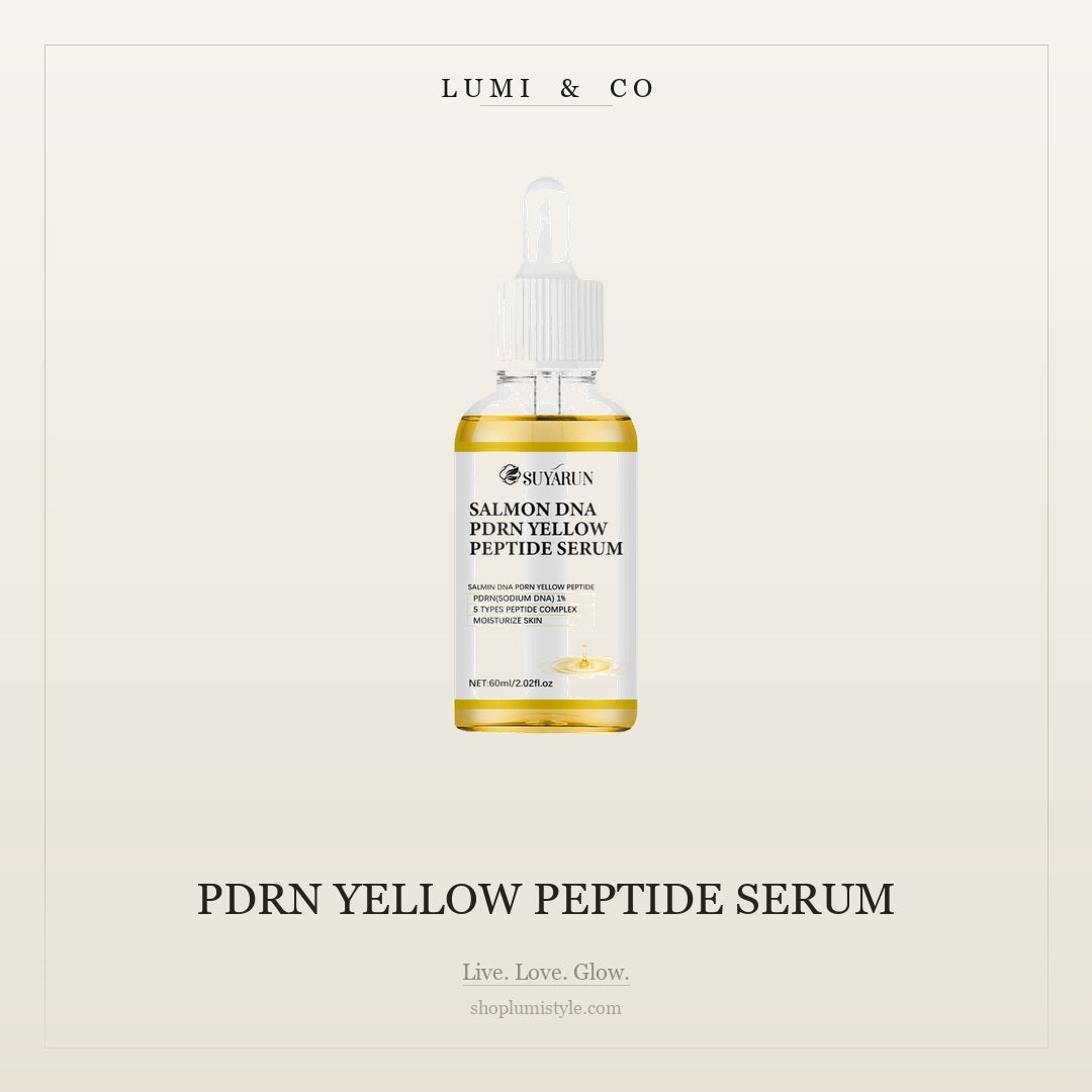 Lumi & Co | לומי & קו | PDRN DNA סלמון + קומפלקס פפטיד צהוב | אליקסיר שיקום תאי רב-פעולה - Professional Anti Aging Device at Home