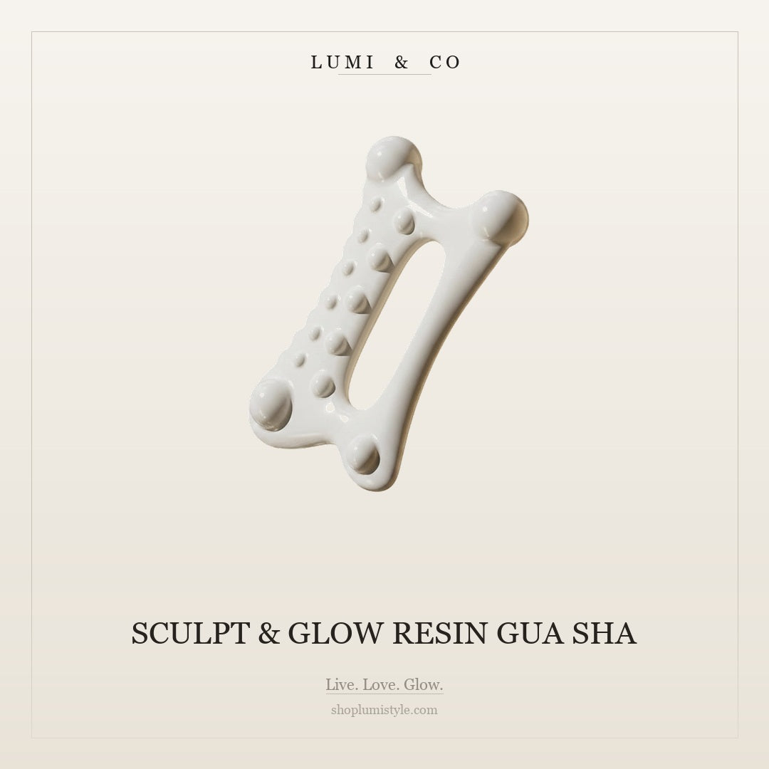 Sculpt and Glow Resin Gua Sha