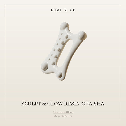 Sculpt and Glow Resin Gua Sha