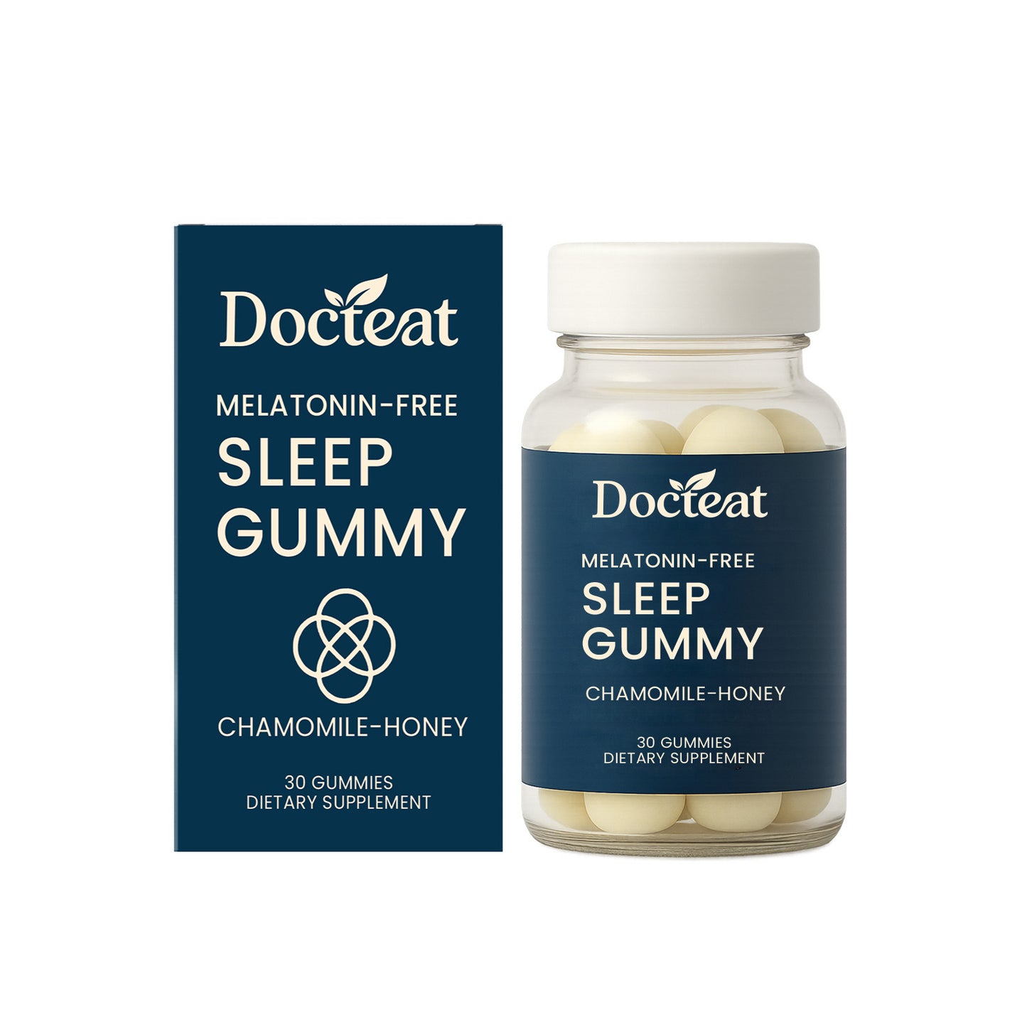 Lumi & Co | Lumi & Co | DreamEase Herbal Sleep Gummies — Magnesium, L-Theanine & Chamomile - Professional Anti Aging Device at Home