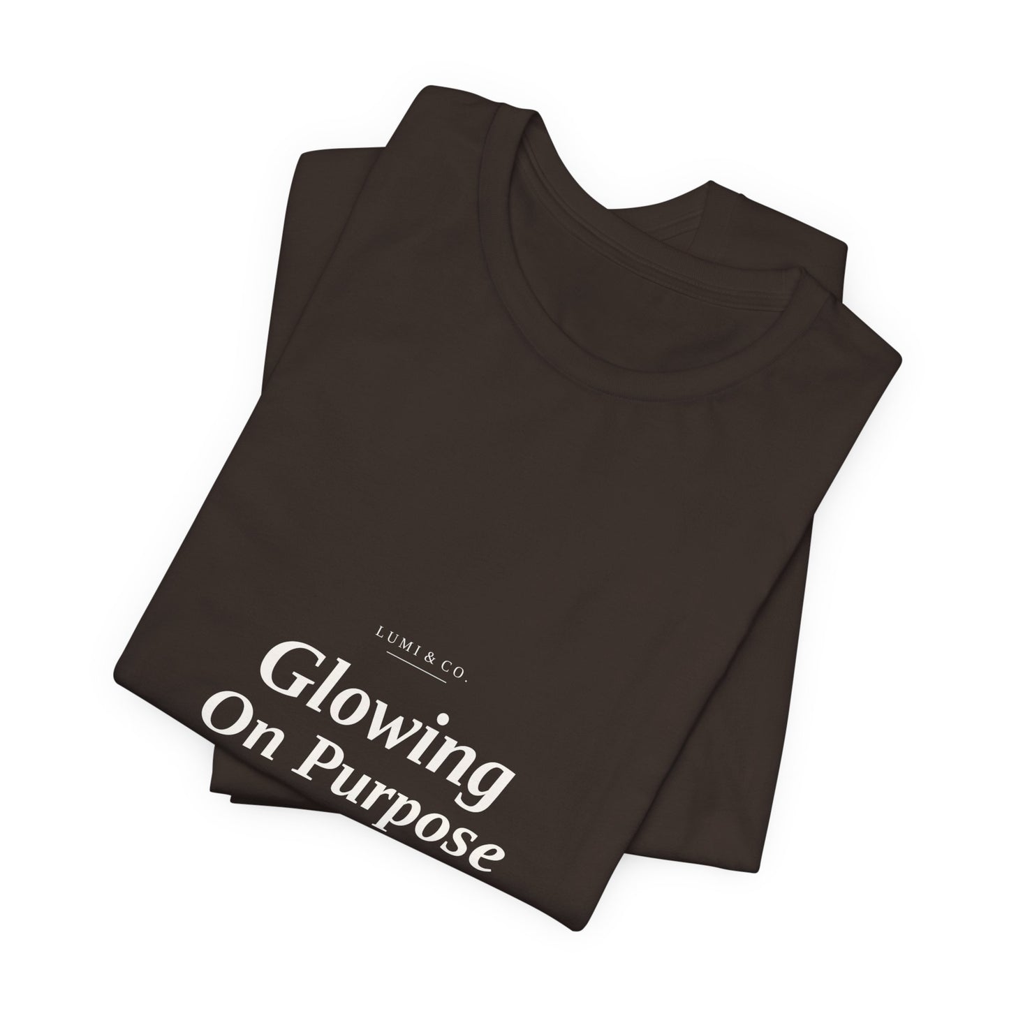 Lumi & Co | Lumi & Co. | "Glowing On Purpose" Tee - Professional Anti Aging Device at Home