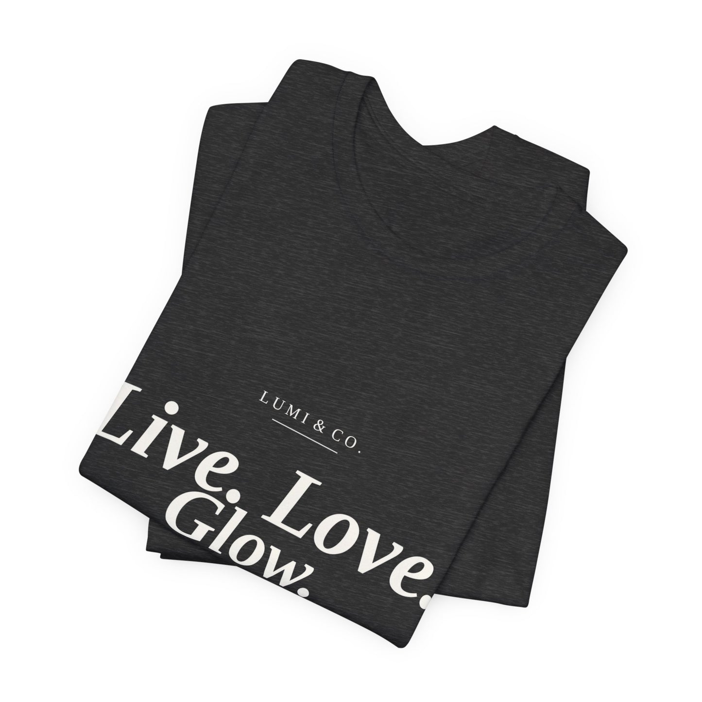 Lumi & Co | Lumi & Co. | "Live. Love. Glow." Signature Tee - Professional Anti Aging Device at Home