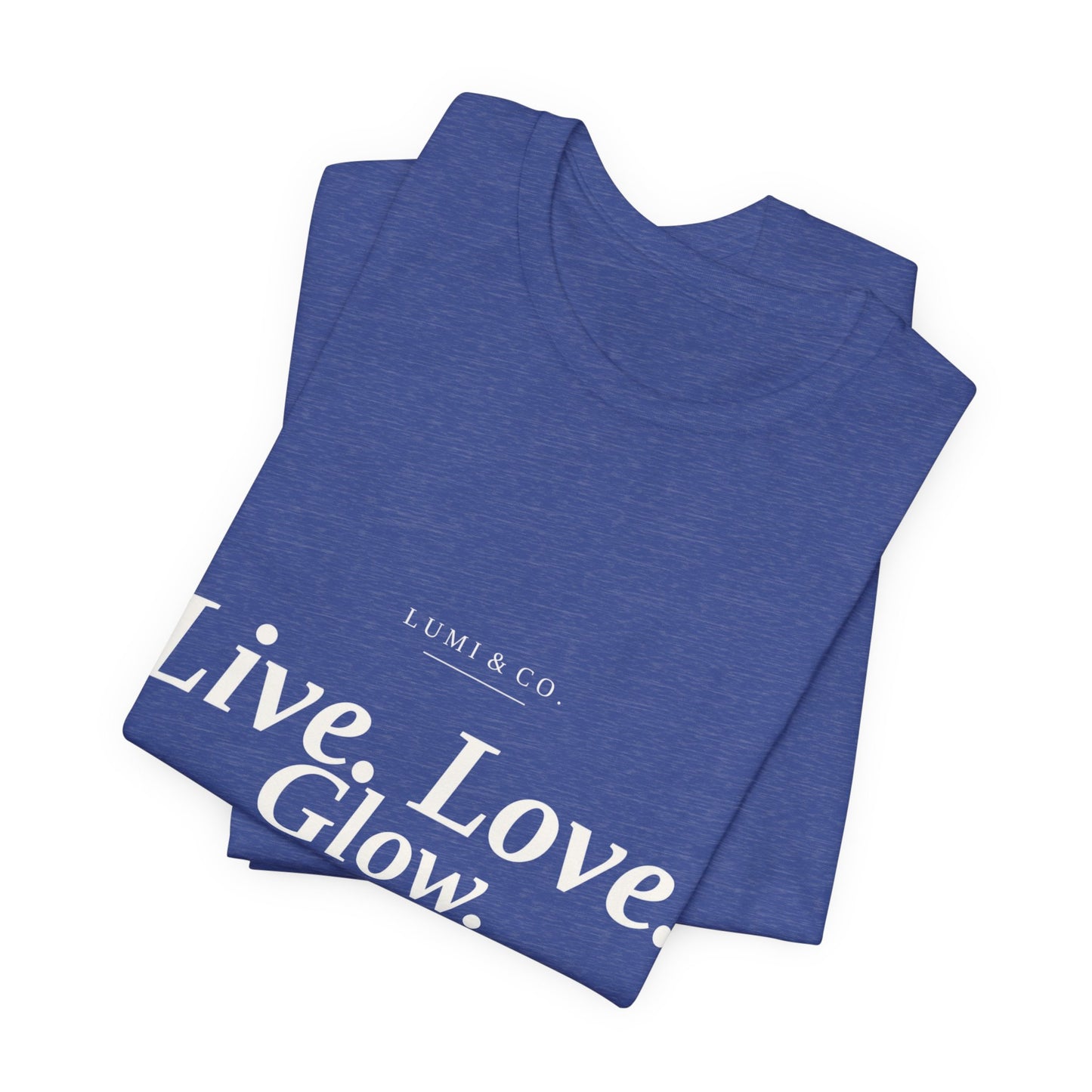 Lumi & Co | Lumi & Co. | "Live. Love. Glow." Signature Tee - Professional Anti Aging Device at Home