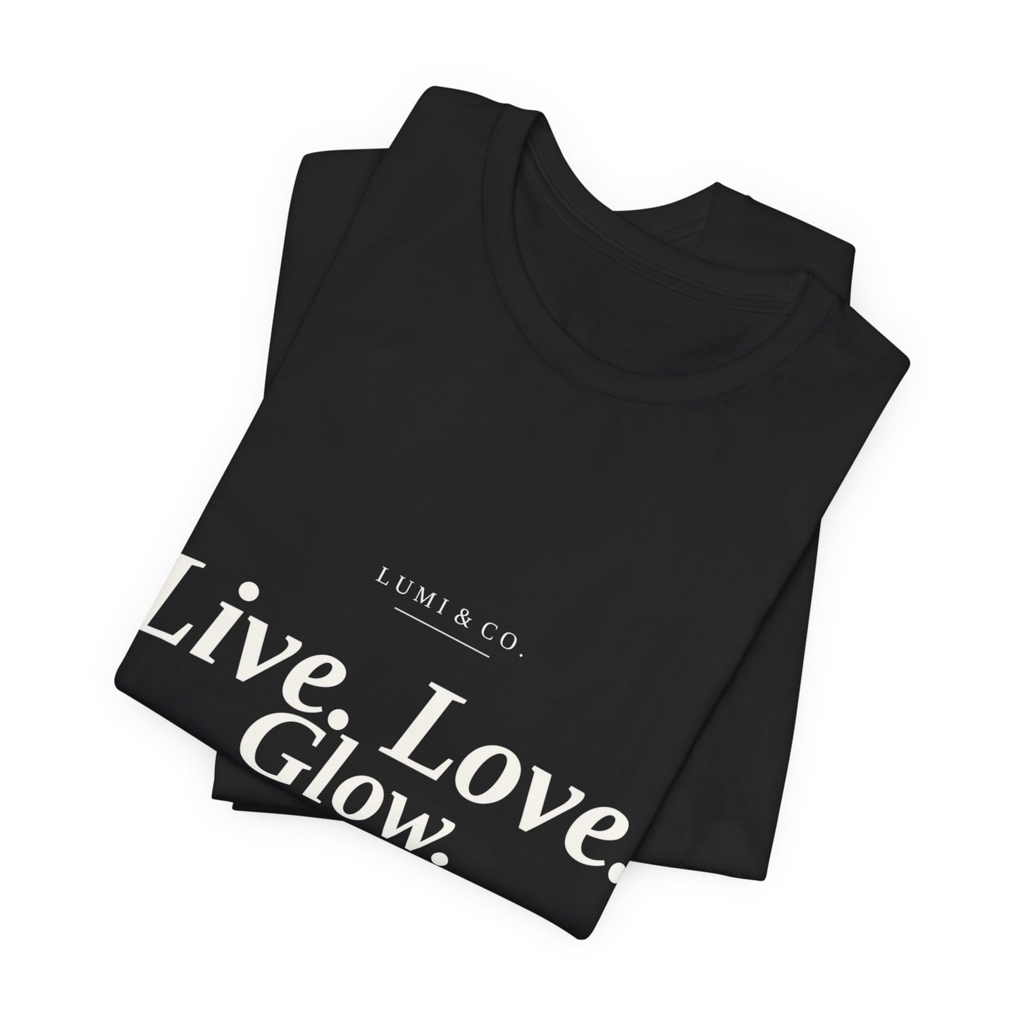 Lumi & Co | Lumi & Co. | "Live. Love. Glow." Signature Tee - Professional Anti Aging Device at Home