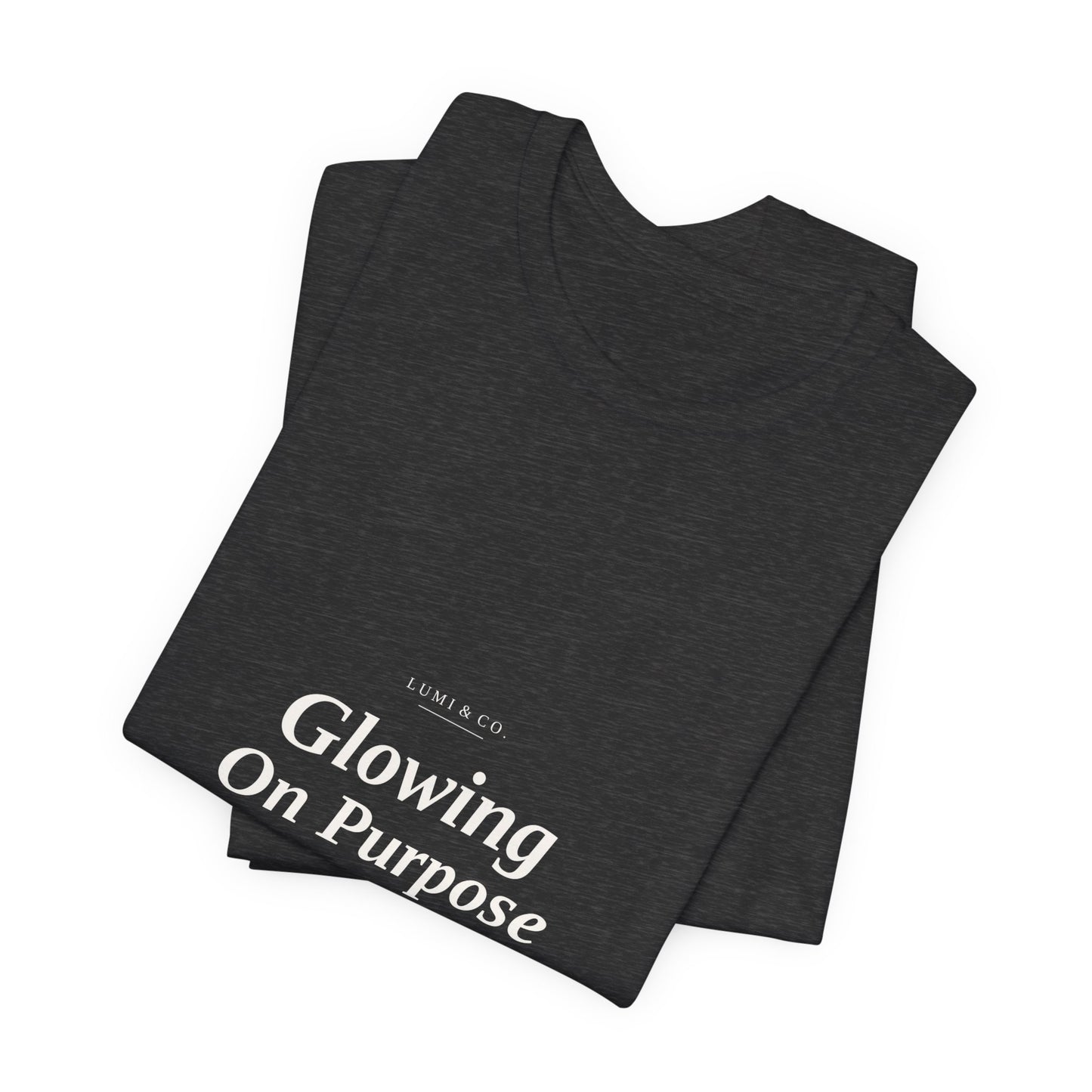 Lumi & Co | Lumi & Co. | "Glowing On Purpose" Tee - Professional Anti Aging Device at Home