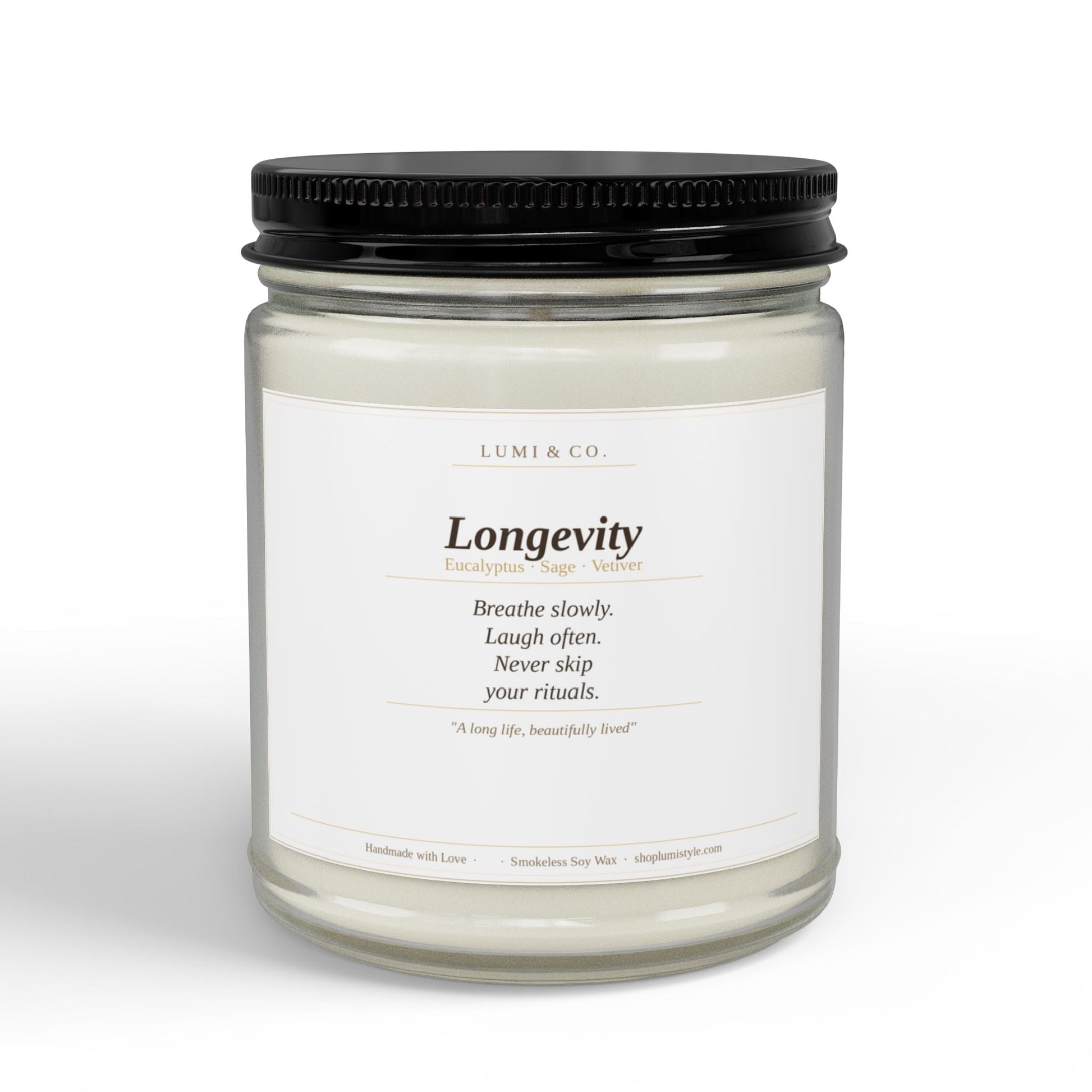 Lumi & Co. | Longevity — Wellness Candle - Lumi & Co