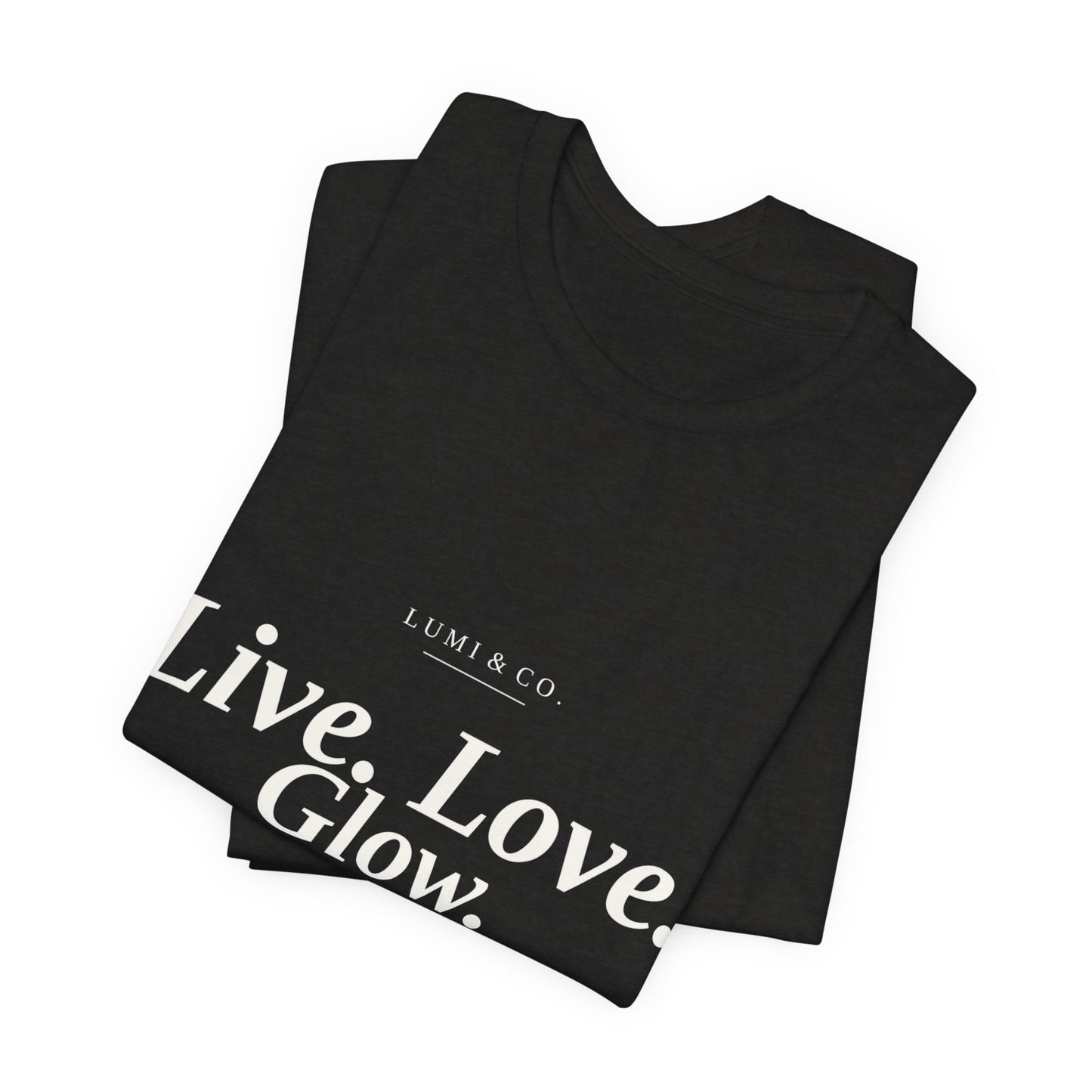 Lumi & Co | Lumi & Co. | "Live. Love. Glow." Signature Tee - Professional Anti Aging Device at Home