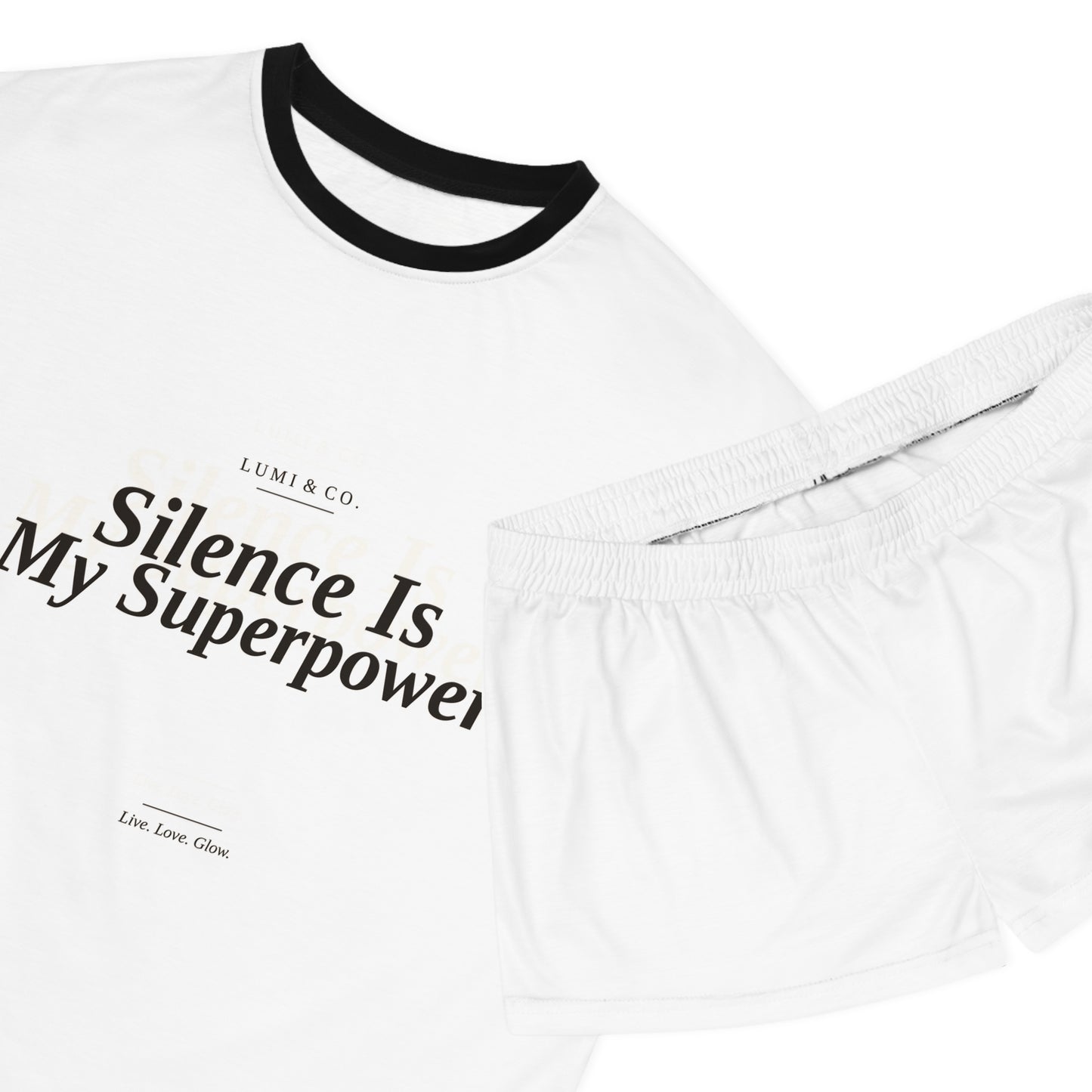Lumi & Co | Lumi & Co. | "Silence Is My Superpower" — Ritual Pajama Set - Professional Anti Aging Device at Home