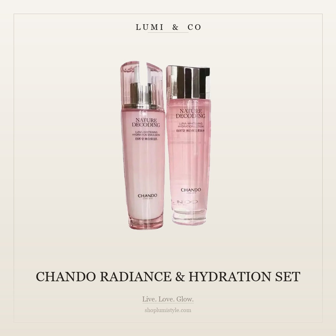 Lumi & Co | Lumi & Co. x CHANDO | Complete Radiance & Hydration Set - Professional Anti Aging Device at Home