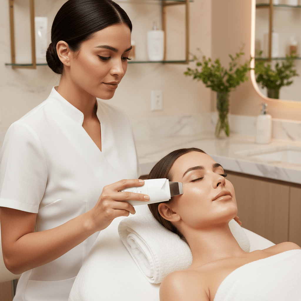 Lumi Glow Sonic™ — Ultrasonic Pore & Blackhead Cleansing Tool - Lumi & Co