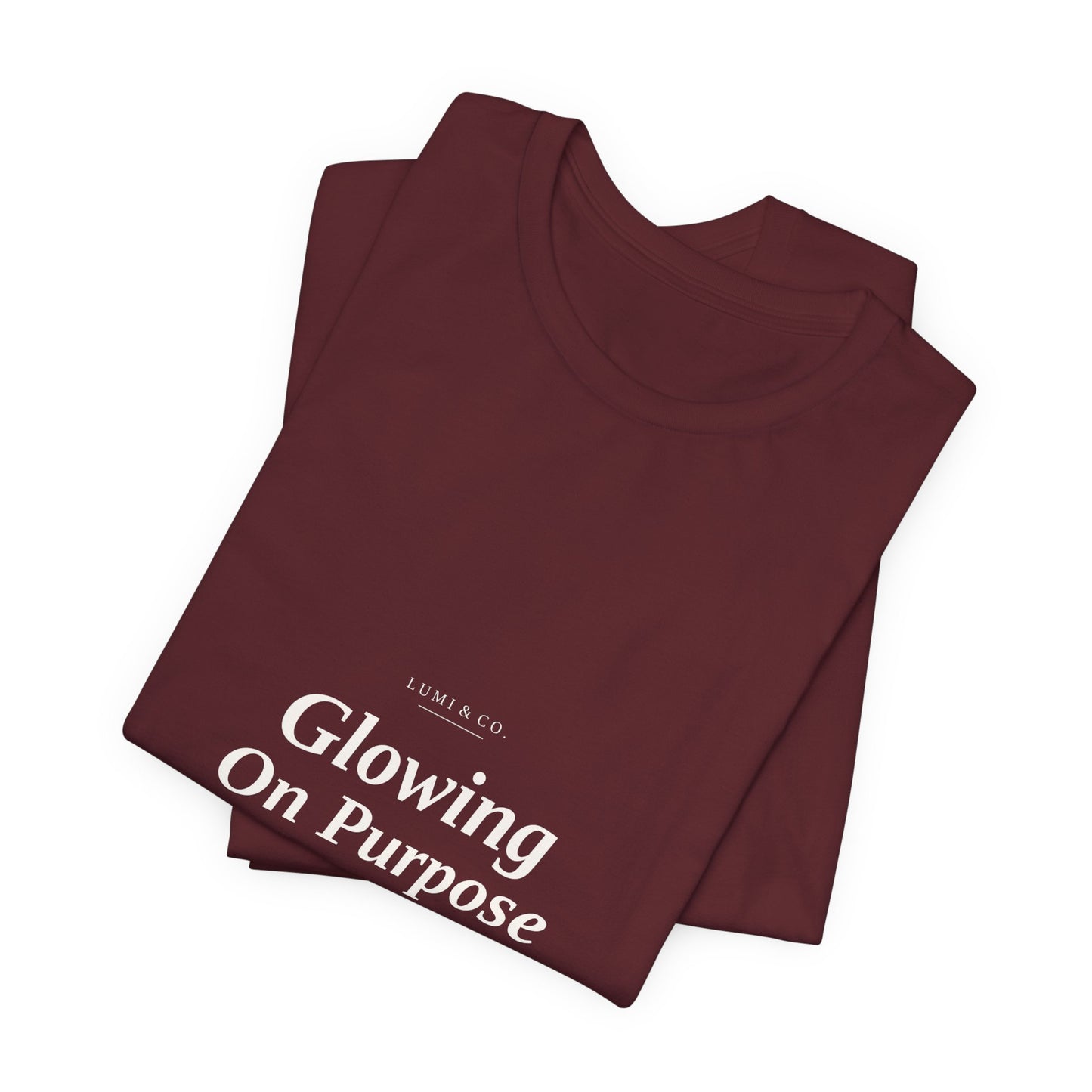 Lumi & Co | Lumi & Co. | "Glowing On Purpose" Tee - Professional Anti Aging Device at Home