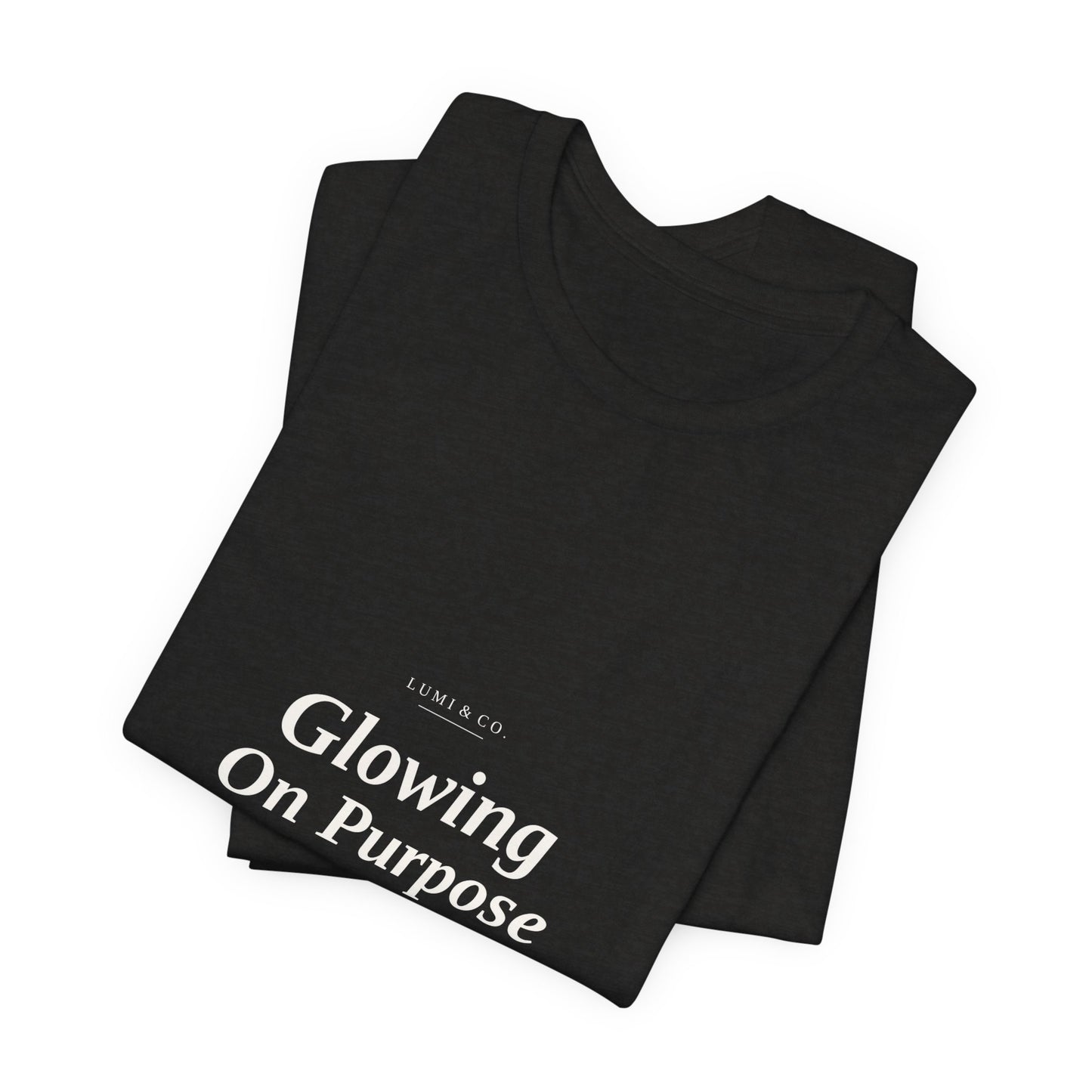 Lumi & Co | Lumi & Co. | "Glowing On Purpose" Tee - Professional Anti Aging Device at Home