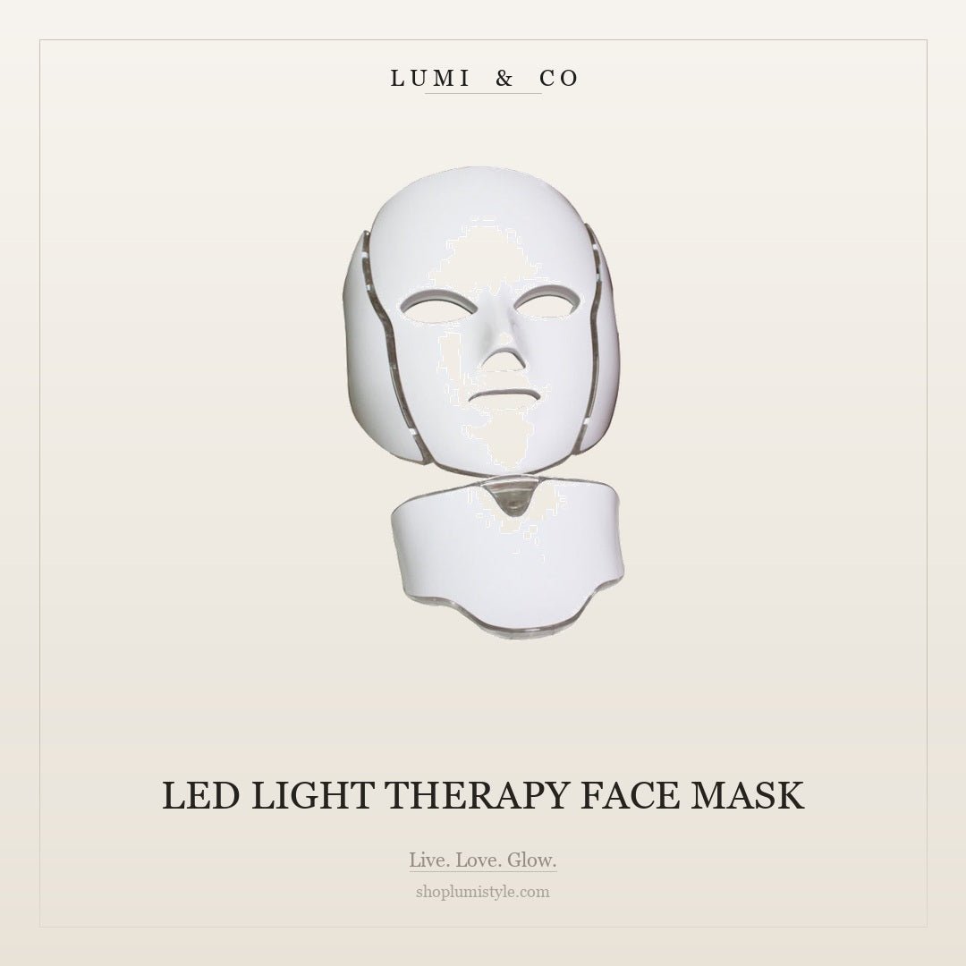 Lumi & Co | Lumi & Co. | LED Light Therapy Face Mask – 7 Colour Skin Rejuvenation - Professional Anti Aging Device at Home