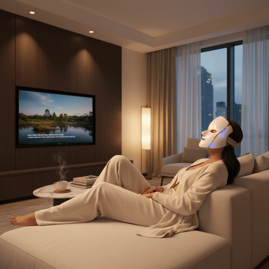 Lumi & Co. | LED Light Therapy Face Mask – 7 Colour Skin Rejuvenation - Lumi & Co