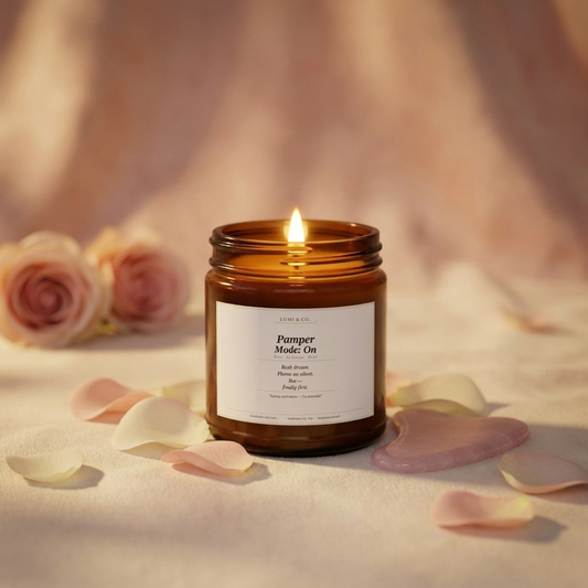 Lumi & Co. | Pamper Mode: On — Indulgence Candle - Lumi & Co