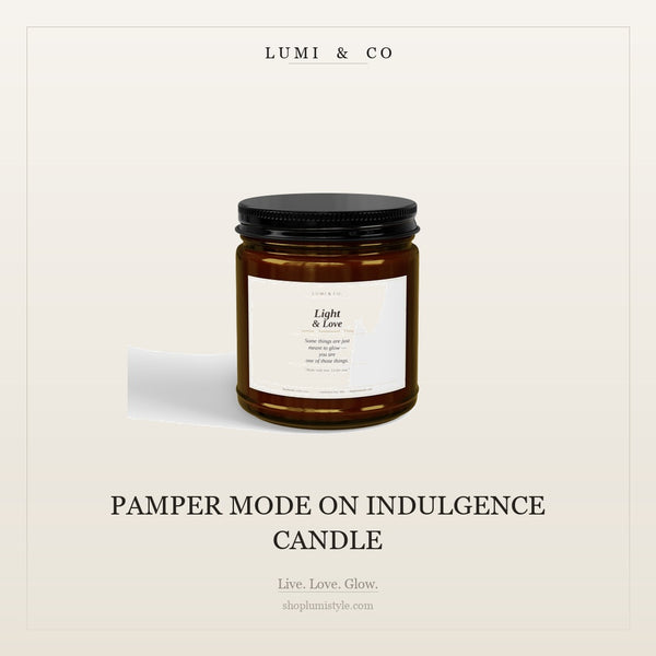 Pamper Mode On Indulgence Candle