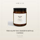 The Glow You Deserve Ritual Candle