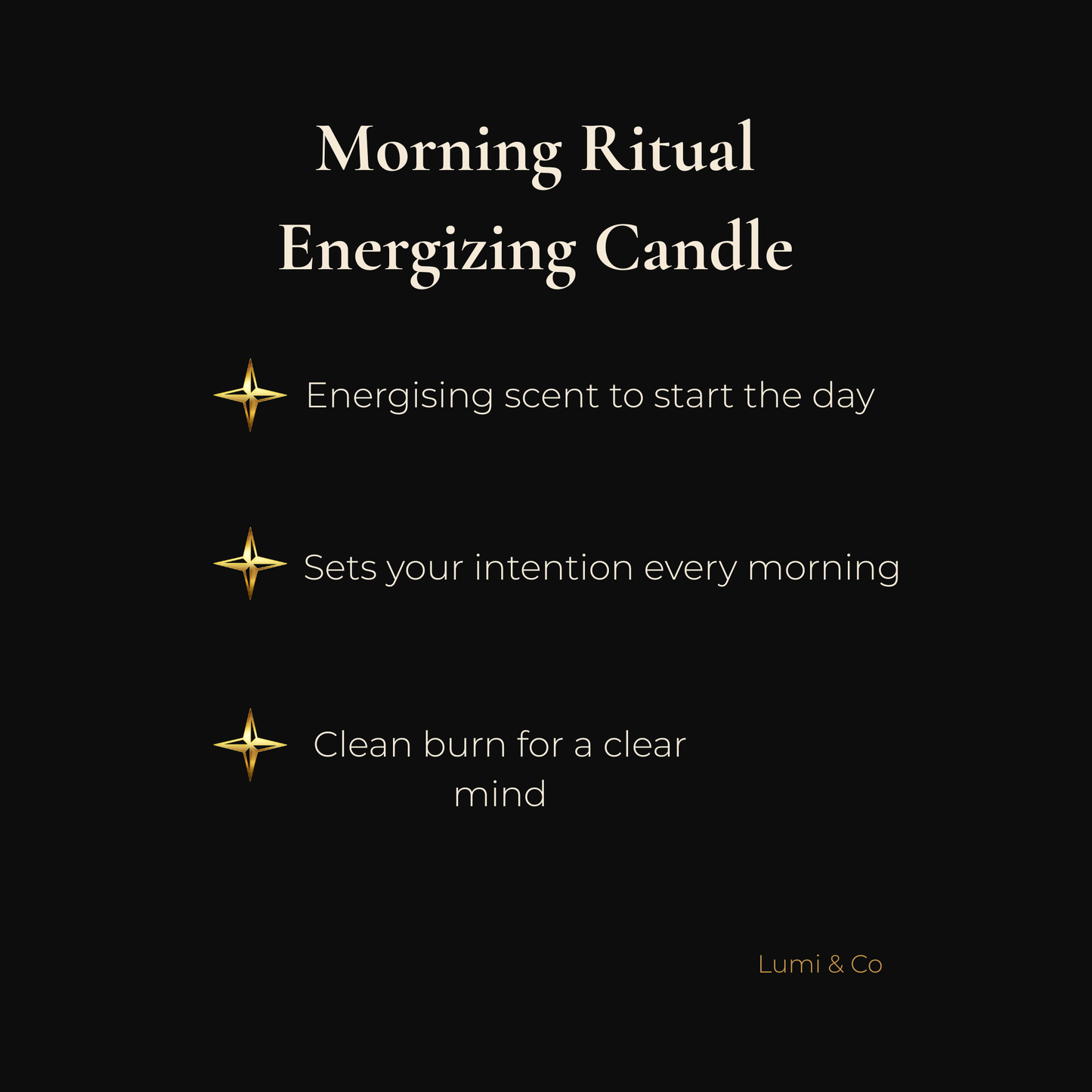 Lumi & Co | Lumi & Co. | Morning Ritual — Energizing Candle - Professional Anti Aging Device at Home