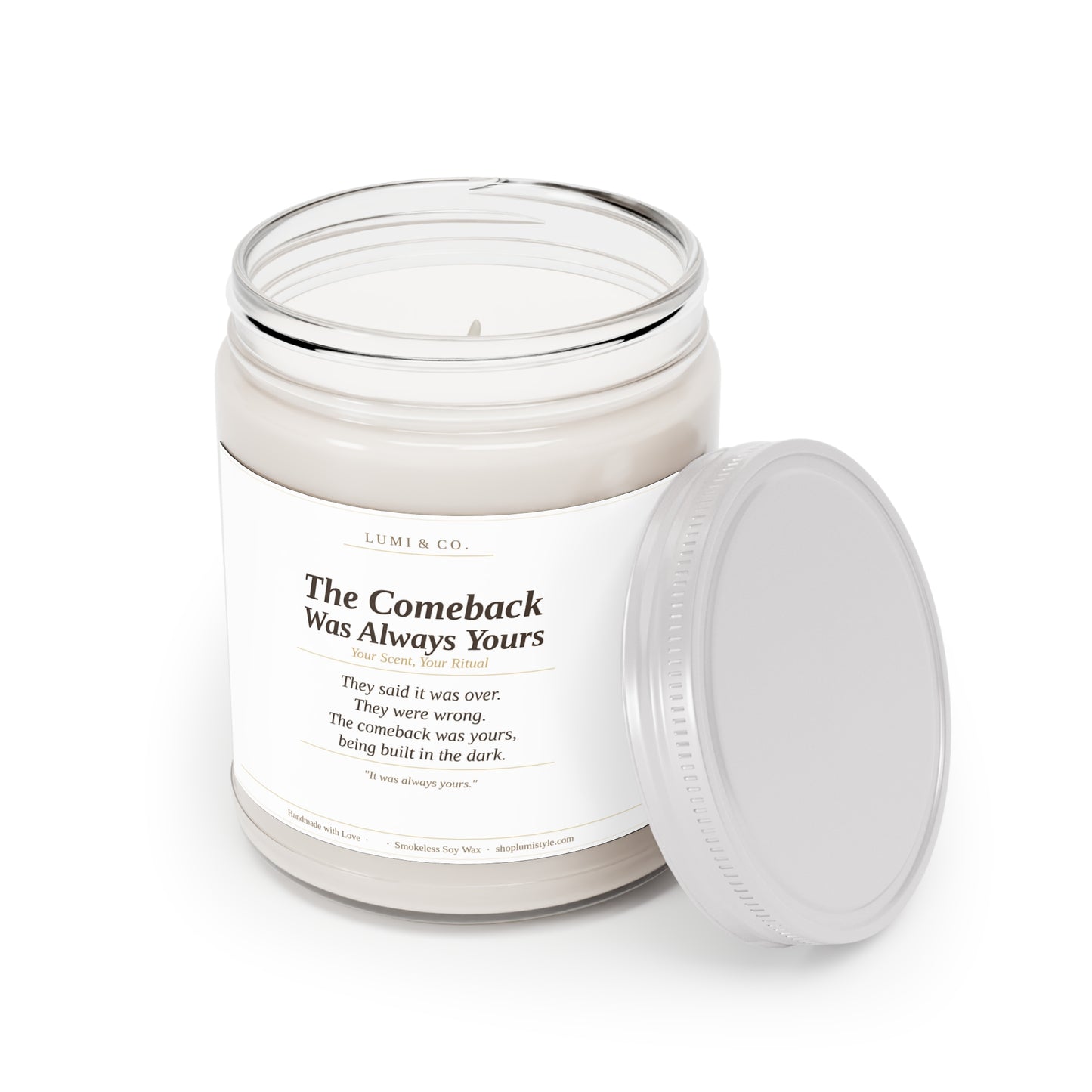 Lumi & Co | Lumi & Co. | The Comeback — Scented Soy Candle - Professional Anti Aging Device at Home