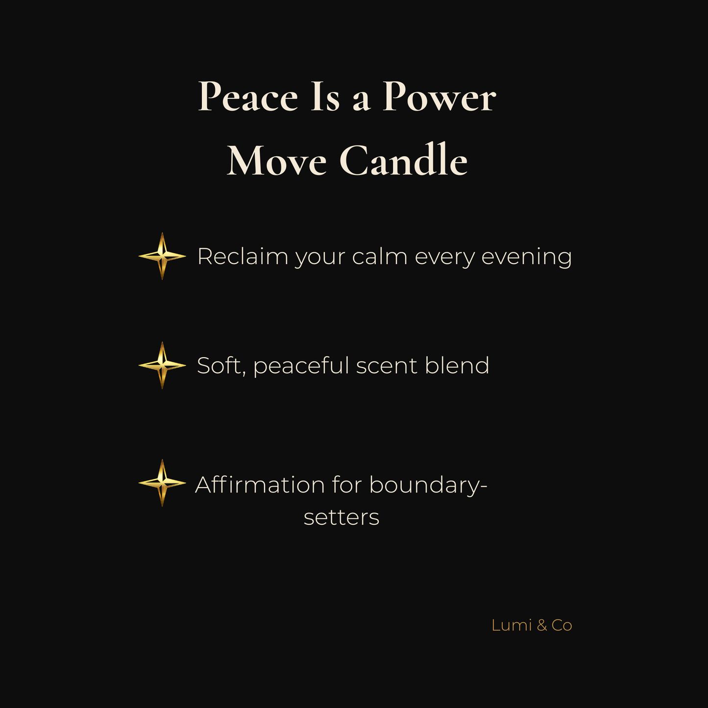 Lumi & Co | Lumi & Co. | "Silence Is My Superpower" — Ritual Candle - Professional Anti Aging Device at Home