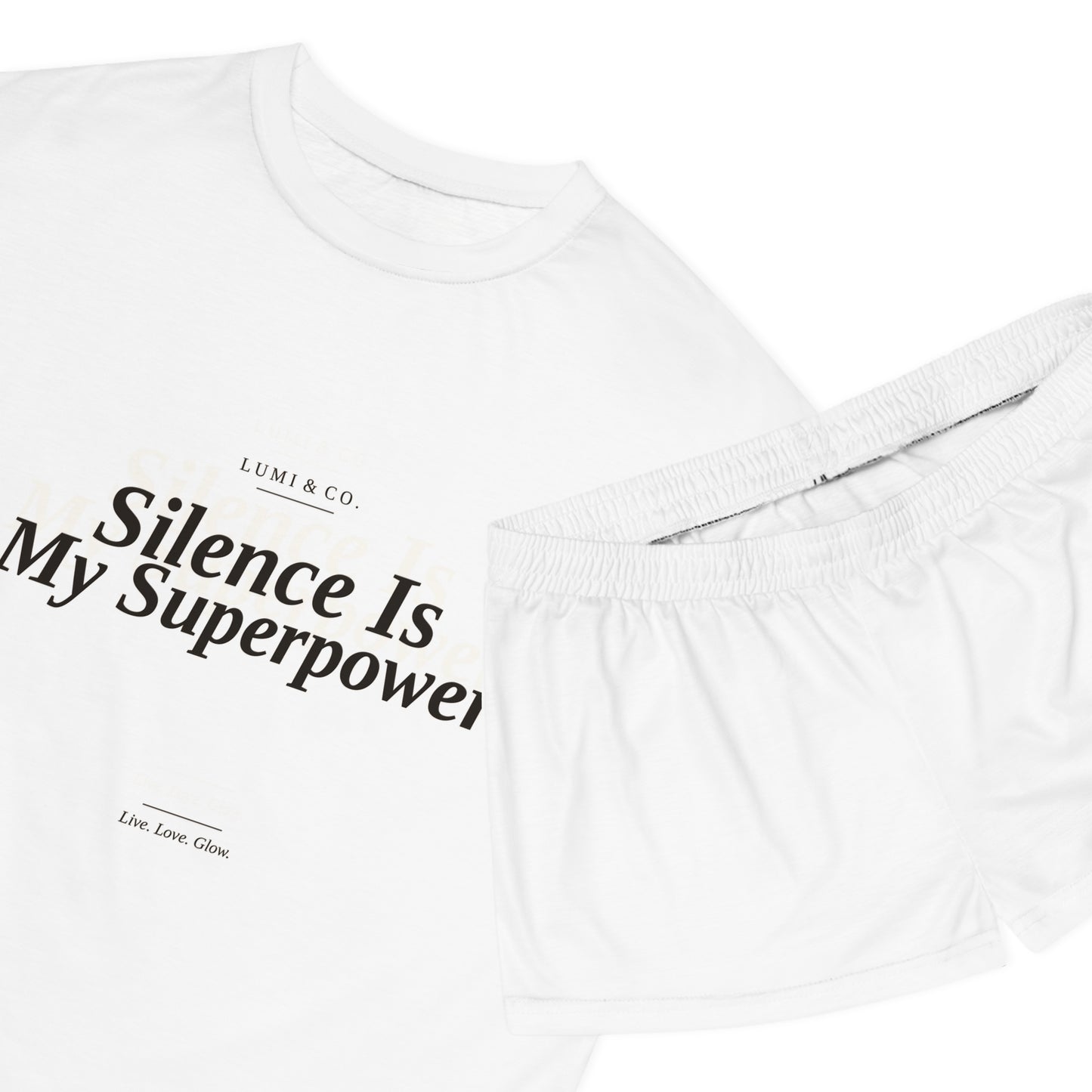 Lumi & Co | Lumi & Co. | "Silence Is My Superpower" — Ritual Pajama Set - Professional Anti Aging Device at Home