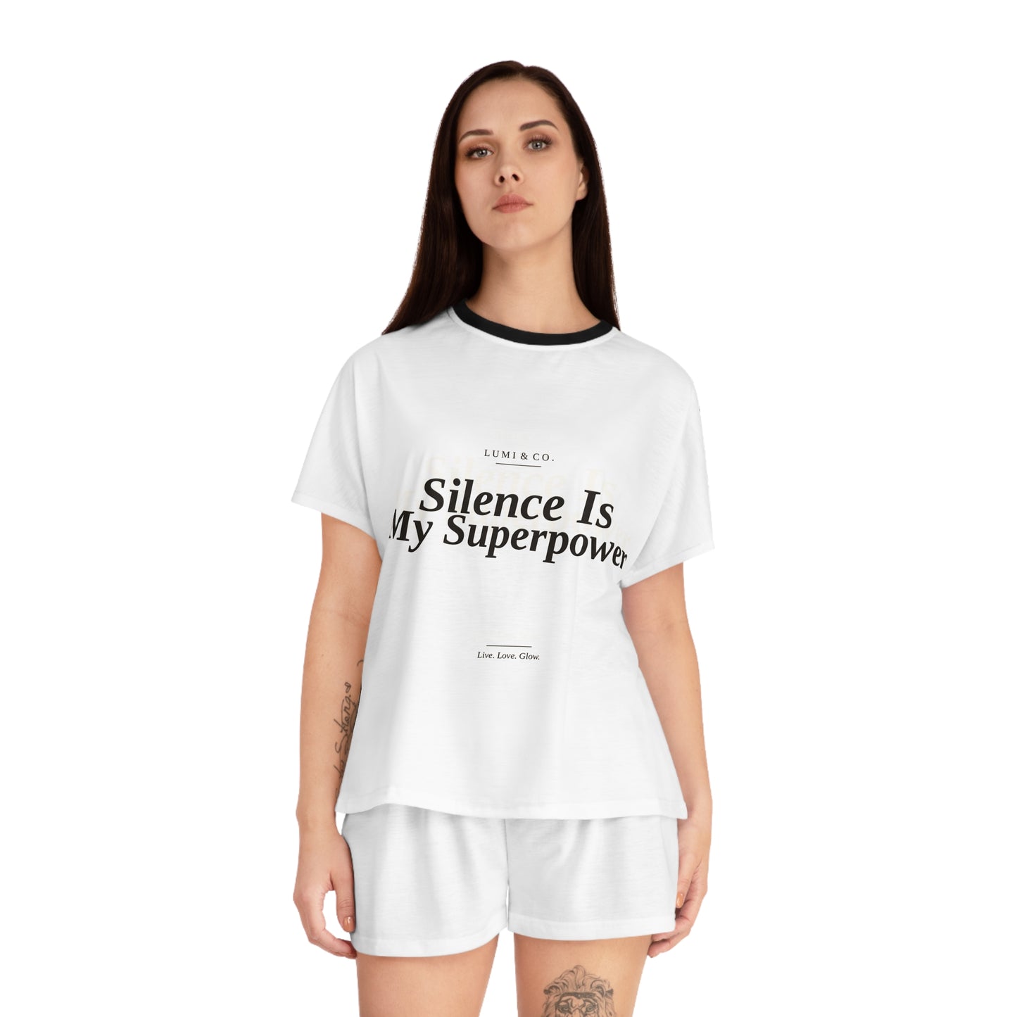Lumi & Co | Lumi & Co. | "Silence Is My Superpower" — Ritual Pajama Set - Professional Anti Aging Device at Home