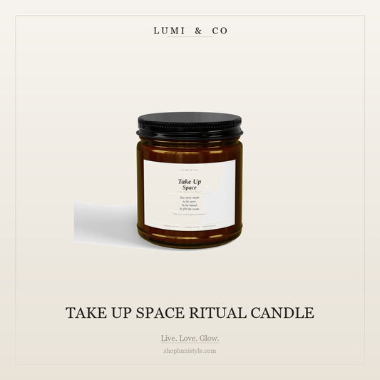 Take Up Space Ritual Candle