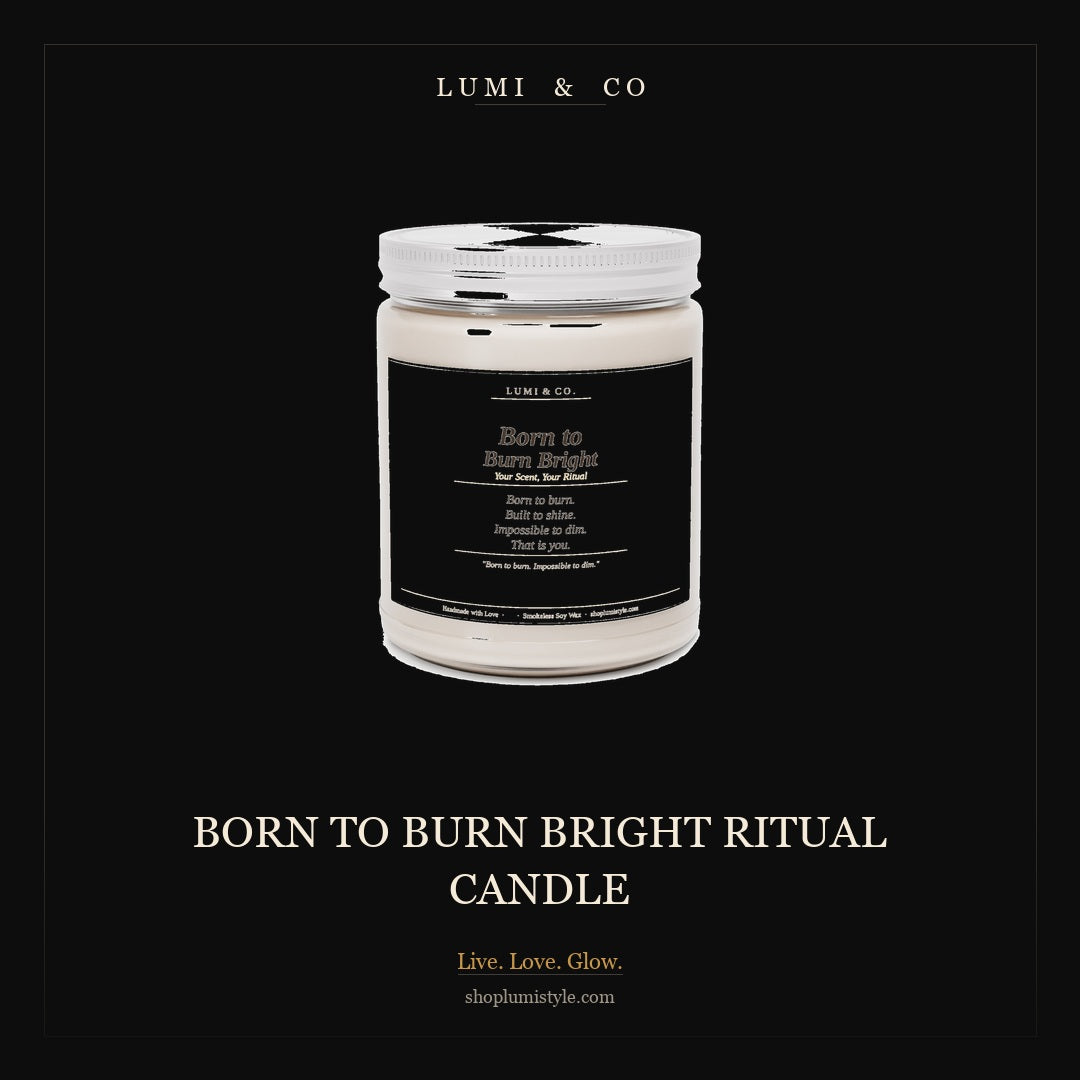 Lumi & Co | Lumi & Co. | "Born to Burn Bright" — Ritual Candle - Professional Anti Aging Device at Home