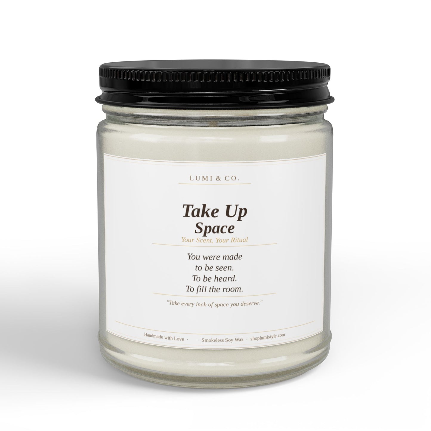 Lumi & Co | Lumi & Co. | "Take Up Space" — Ritual Candle - Professional Anti Aging Device at Home
