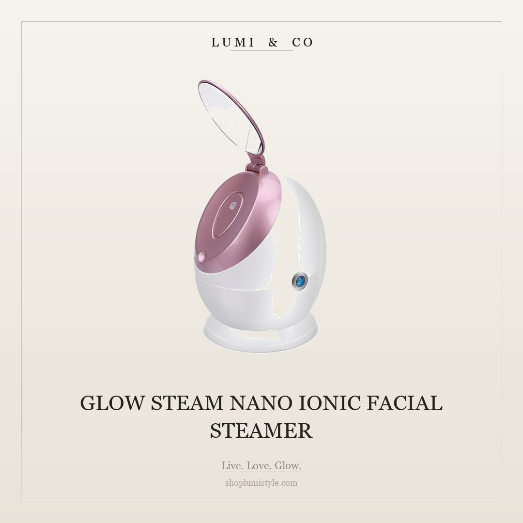 Lumi & Co | Lumi & Co. | Glow Steam Ritual — Nano Ionic Facial Steamer - Professional Anti Aging Device at Home
