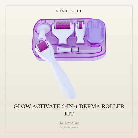 Glow Activate 6-in-1 Derma Roller Kit