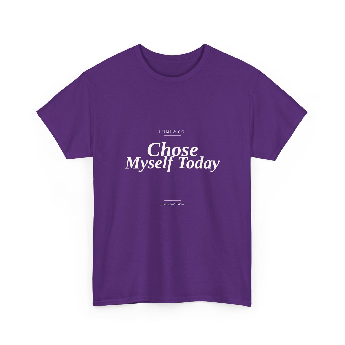 Lumi & Co | Lumi & Co. | "Chose Myself Today" Tee - Professional Anti Aging Device at Home