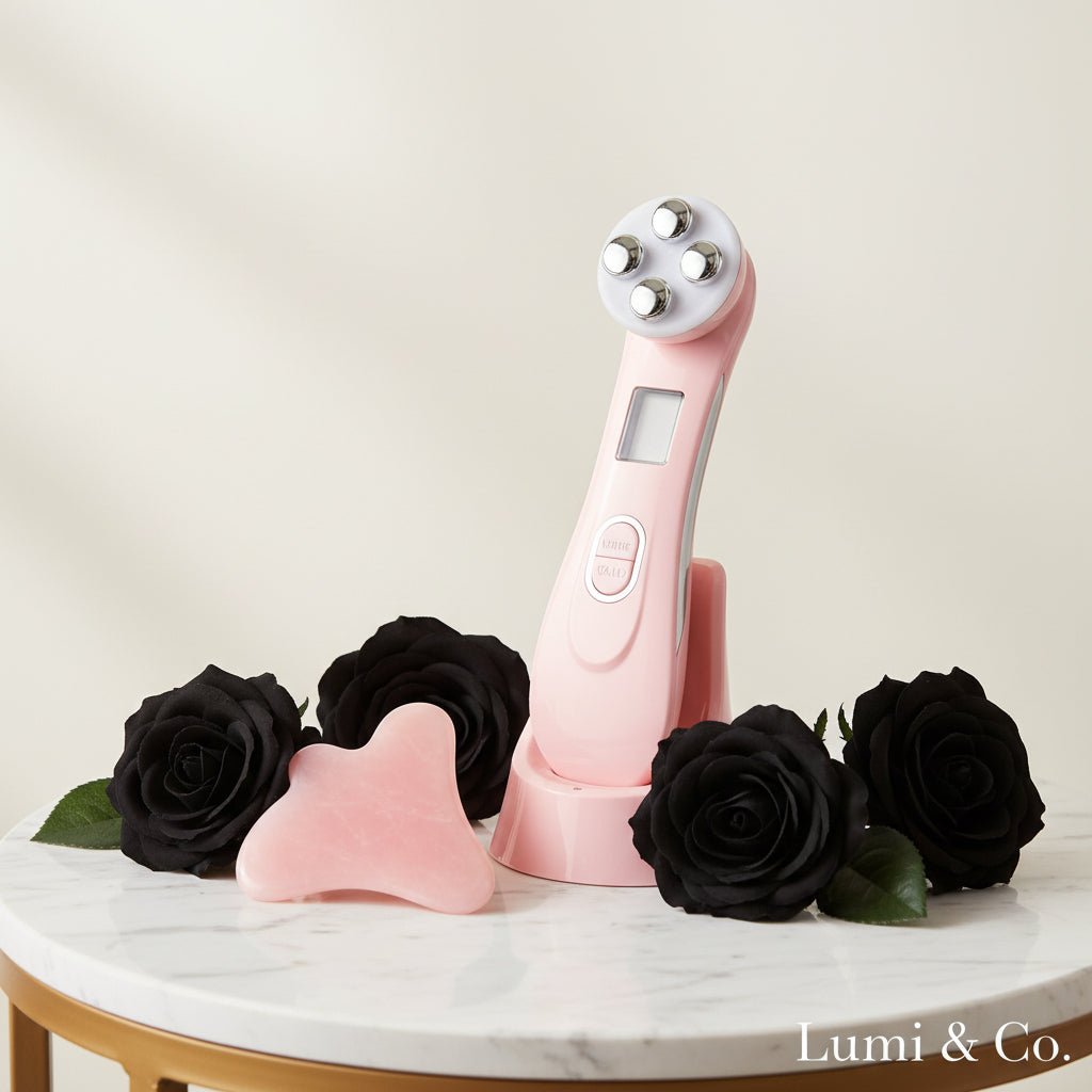 Lumi & Co | Lumi & Co | GlowPulse RF Photon Device — 6-Mode LED Skin Rejuvenation - Professional Anti Aging Device at Home